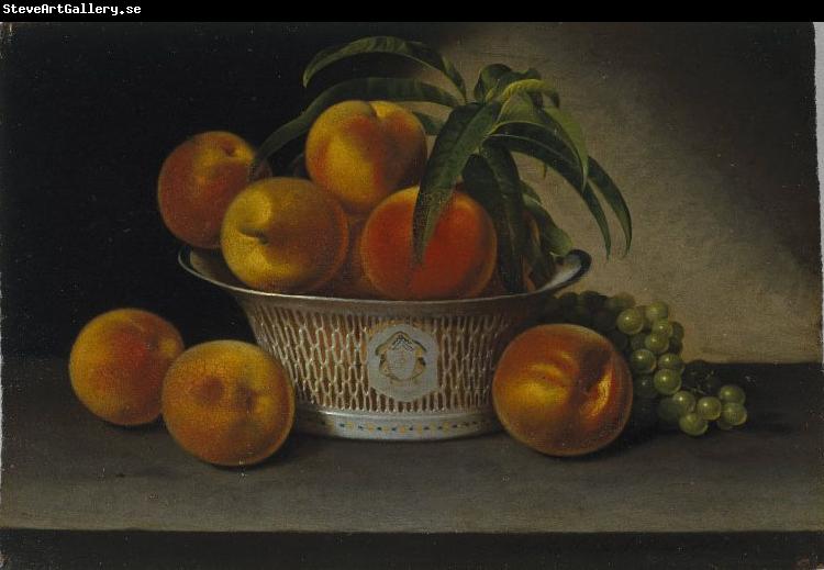 Raphaelle Peale Still Life with Peaches